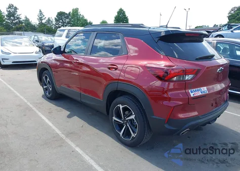 2022 Chevrolet Trailblazer Fwd Rs из США, поврежденный, VIN KL79MTSL9NB031888